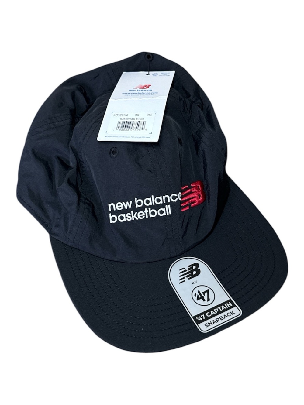 NEW! New Balance '47 Basketball Captain RL Hat Snapback